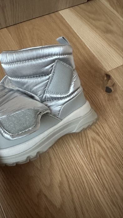 Зимові ботінки Zara 24 р сапожки дутіки ботинки сапоги