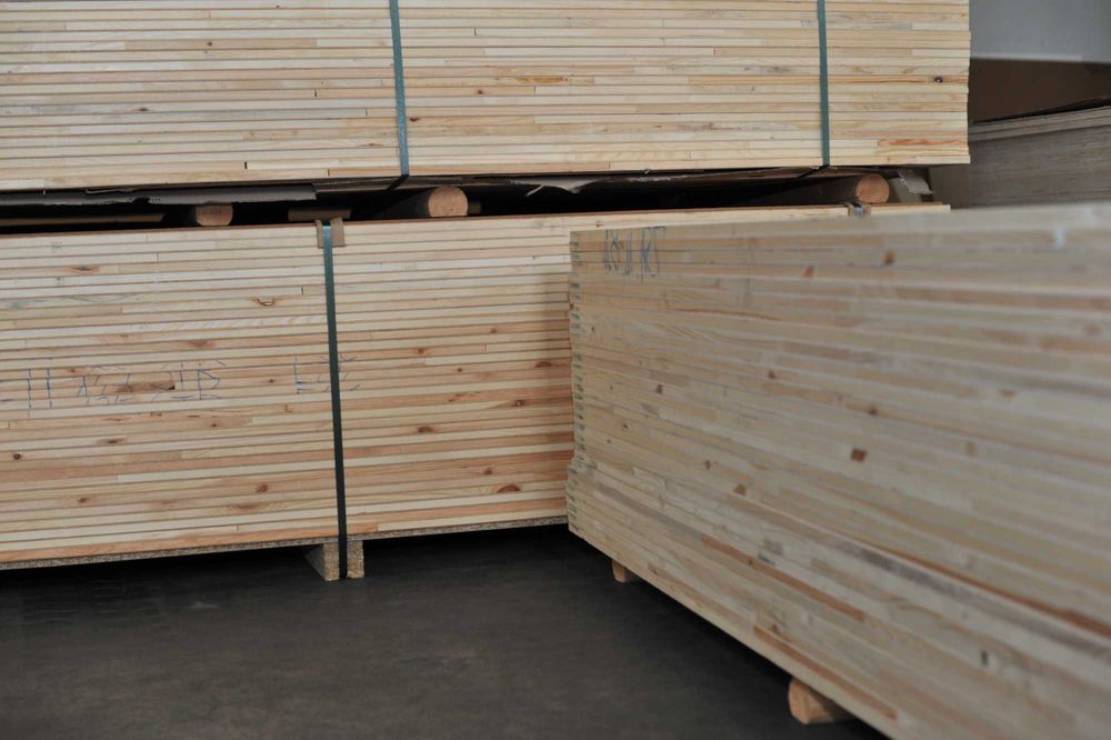 Столярна плита Дуб, Ясен, Горіх, Черешня, Сейба, HDF