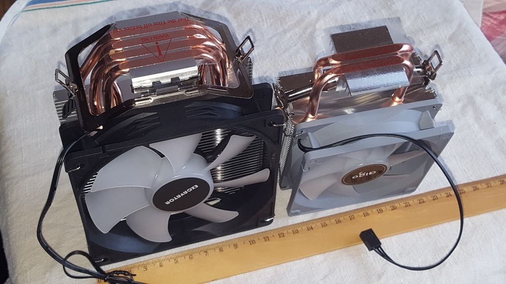 Кулер A400 Excavator, 120мм, 4 трубки, RGB, 3 pin, am4, LGA 2011-3 x99