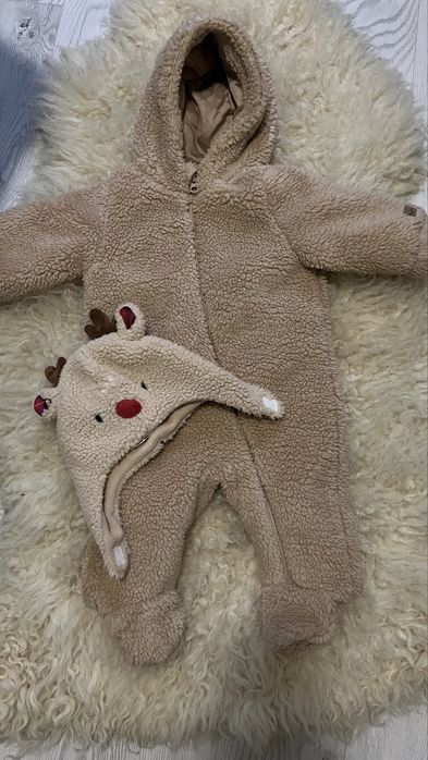 Продам теплий сліп чоловичок+шапочка