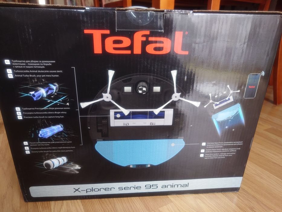 Robot sprzątający Tefal X-plorer S95 RG7975 nowy akumulator