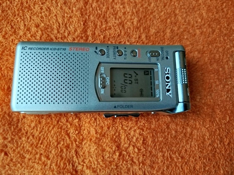 Mini gravador sony