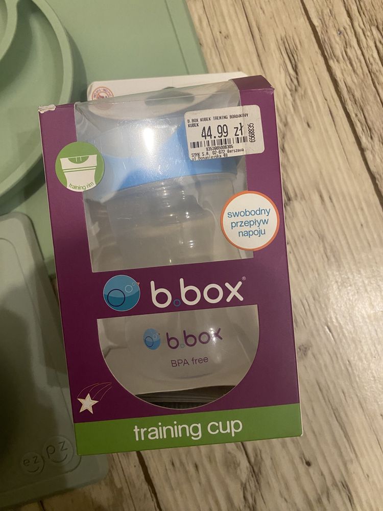 Kubek treningowy bbox i talerz miseczka ezpz