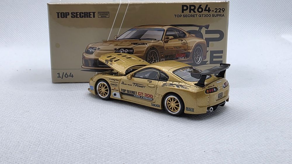Pop Race Toyota Supra Top Secret GT-300, gold