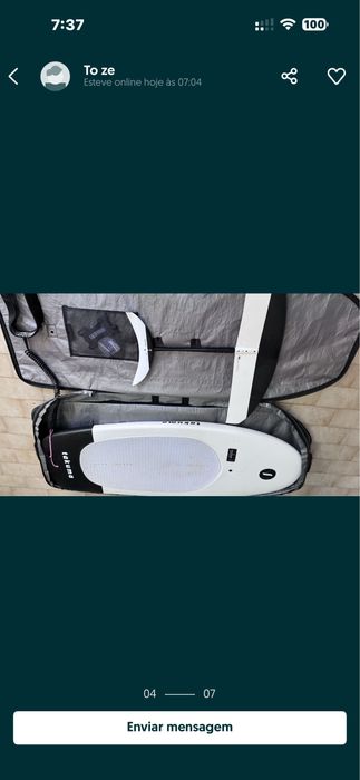 Prancha completa wingfoil Takuma 120lt