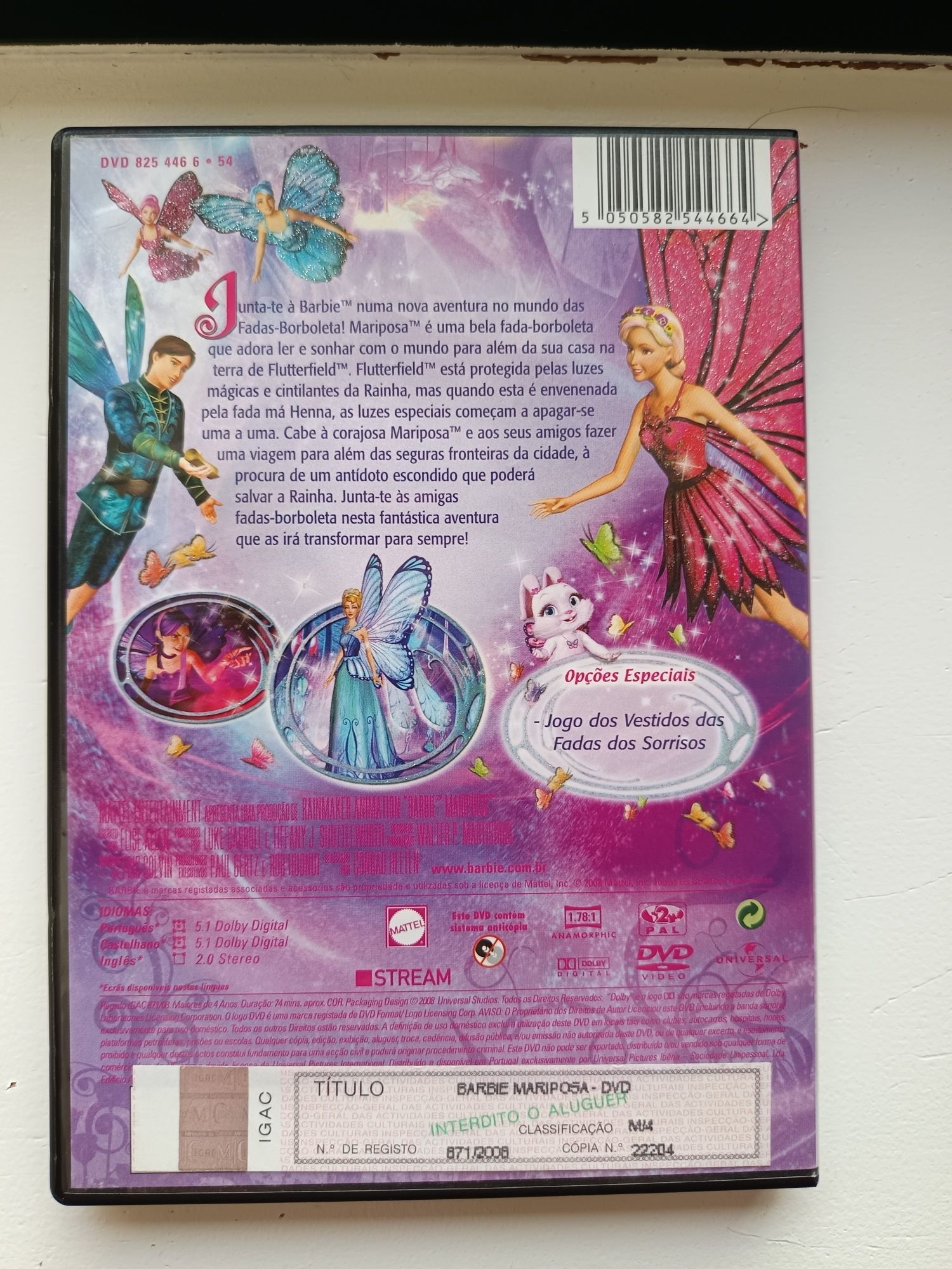 DVD Barbie mariposa