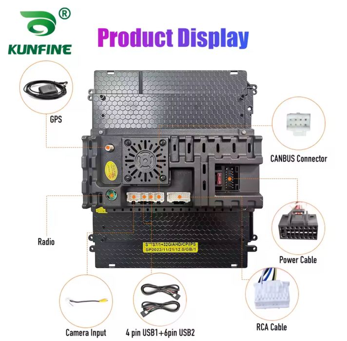9.7 дюймовий мультимедіа Ifiniti fx 2002-2008 Android CarPlay 4g 64gb