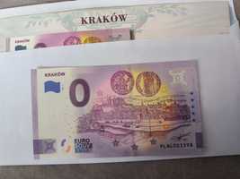 Banknot 0 euro kraków
