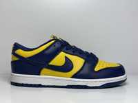 ОРИГІНАЛ 100% Кросівки NIKE DUNK LOW Michigan DD1391-700 (44-28см)