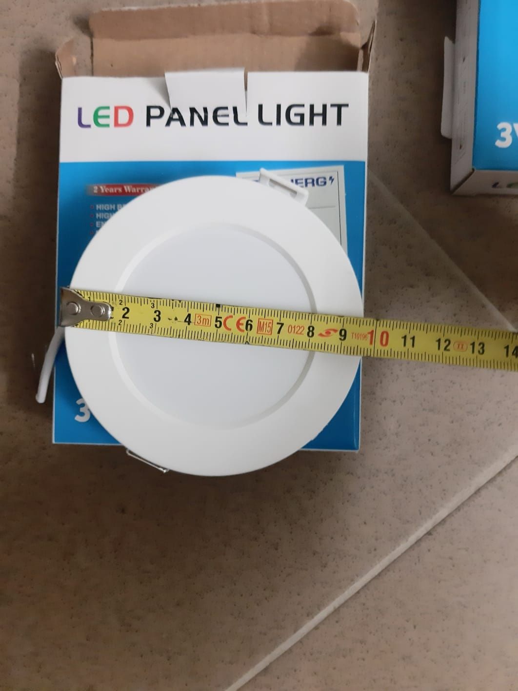 Lampa sufitowa oprawa podtynkowa panel LED 3W