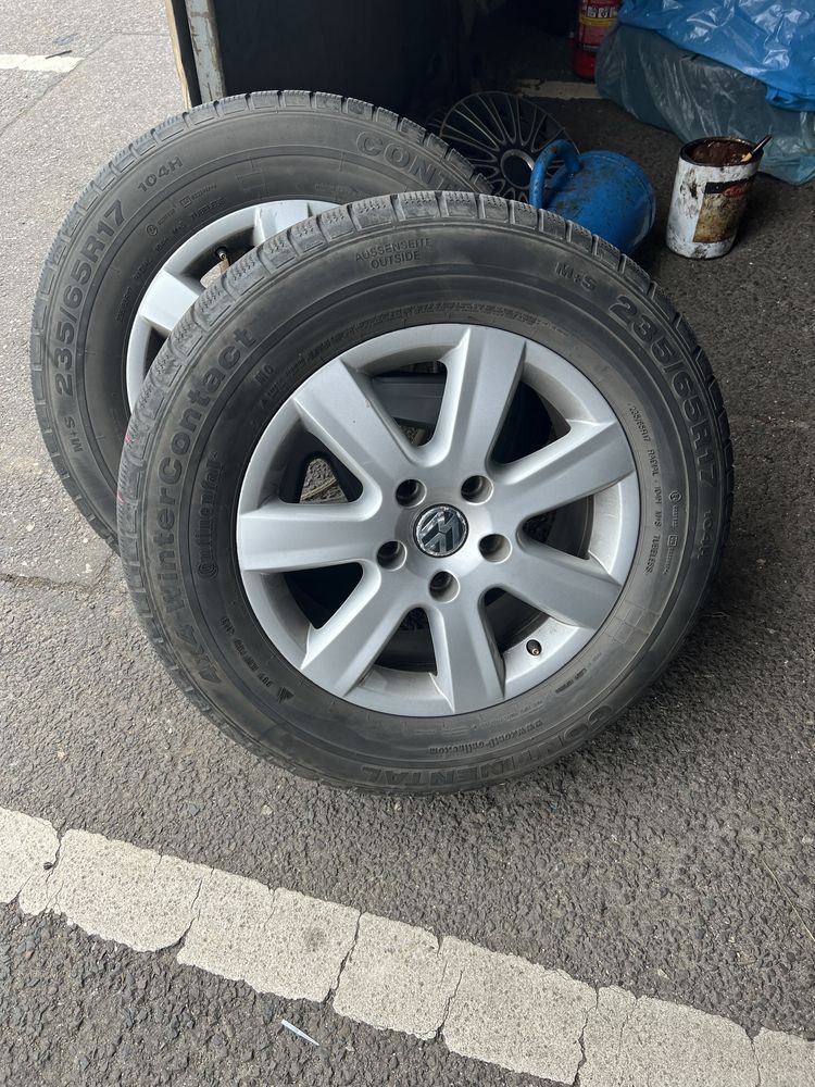 Зимова Резина з дисками Volkswagen Touareg 235x65xR17