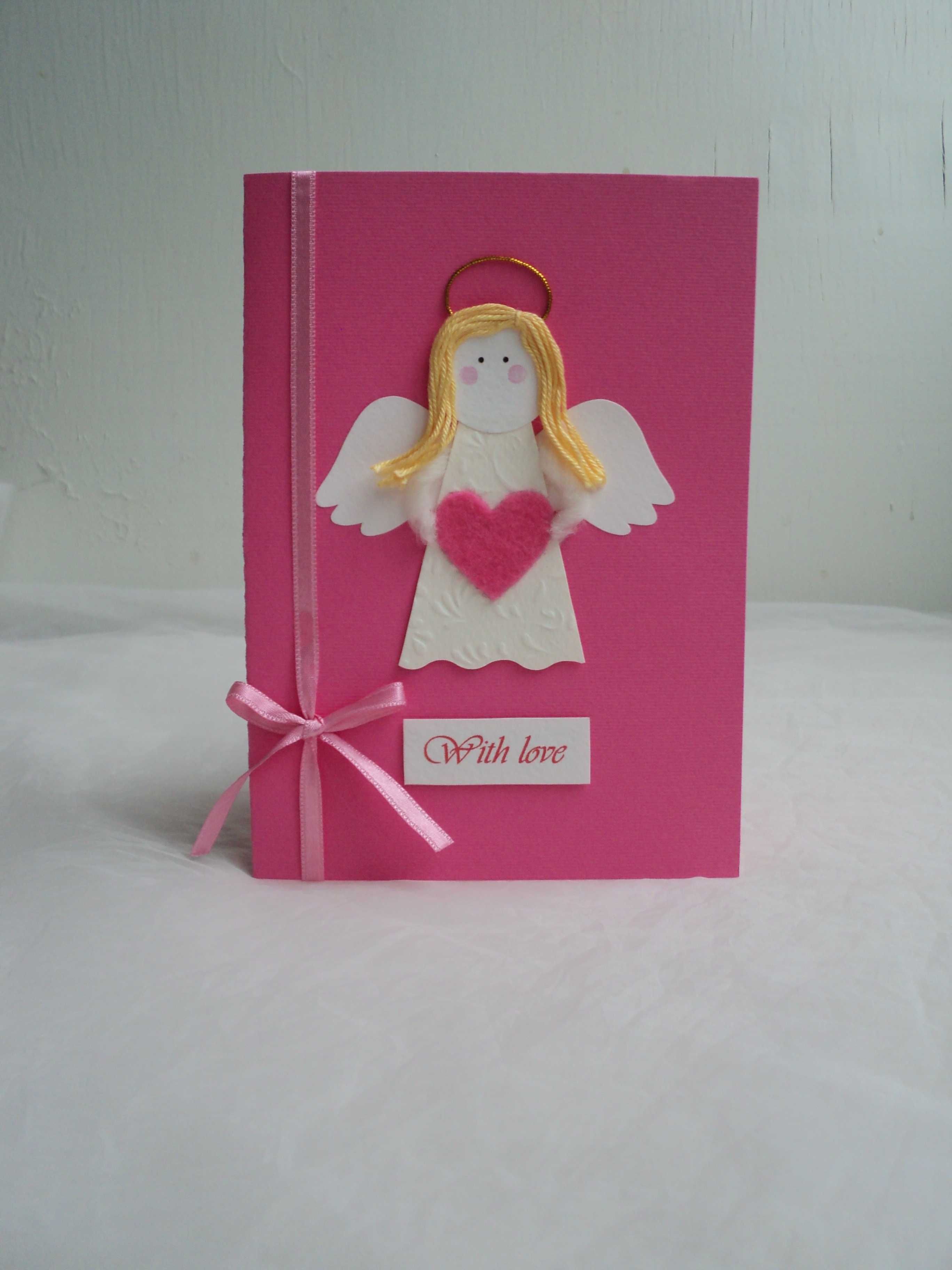 открытка ручной работы валентинка сердце любовь love серце
