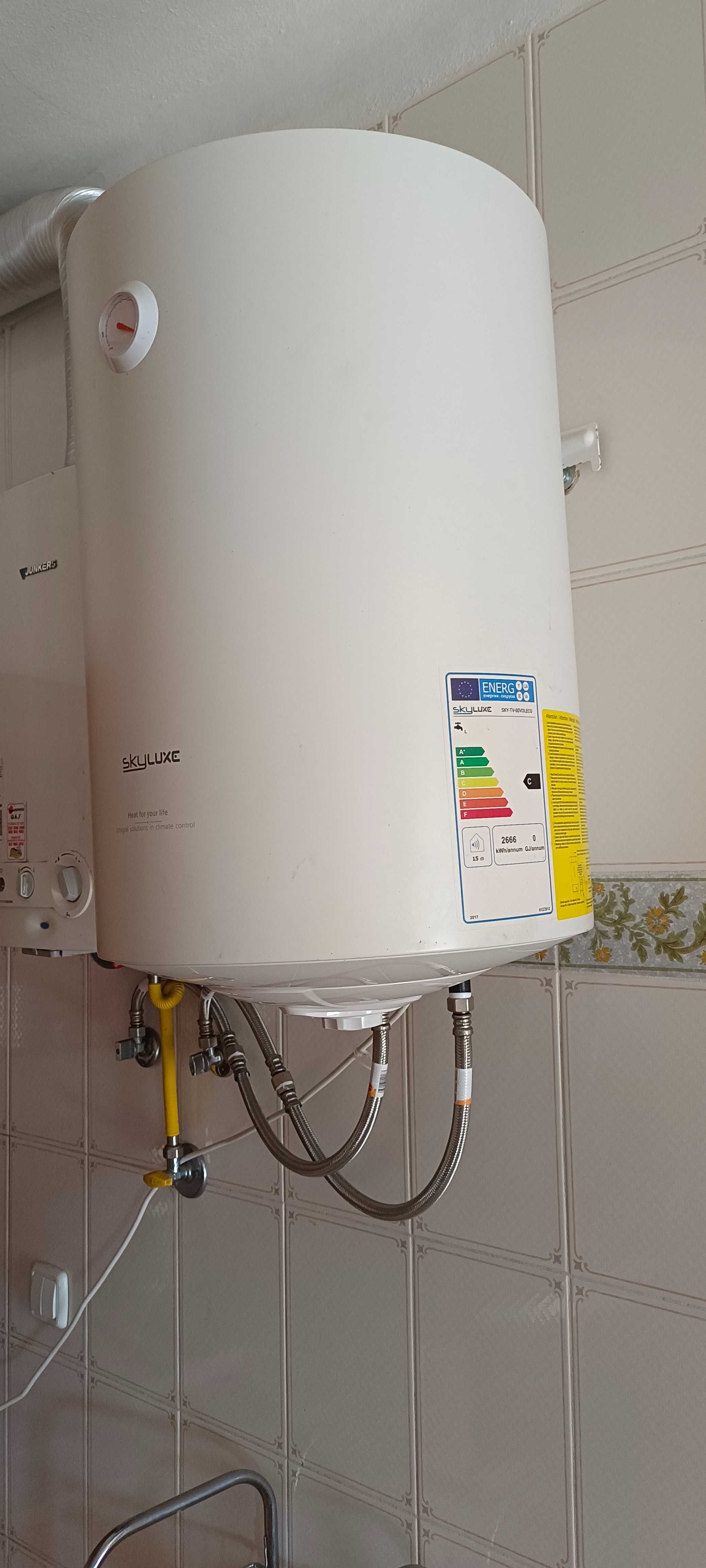 Termoacumulador 1500w 80l 3 meses de uso