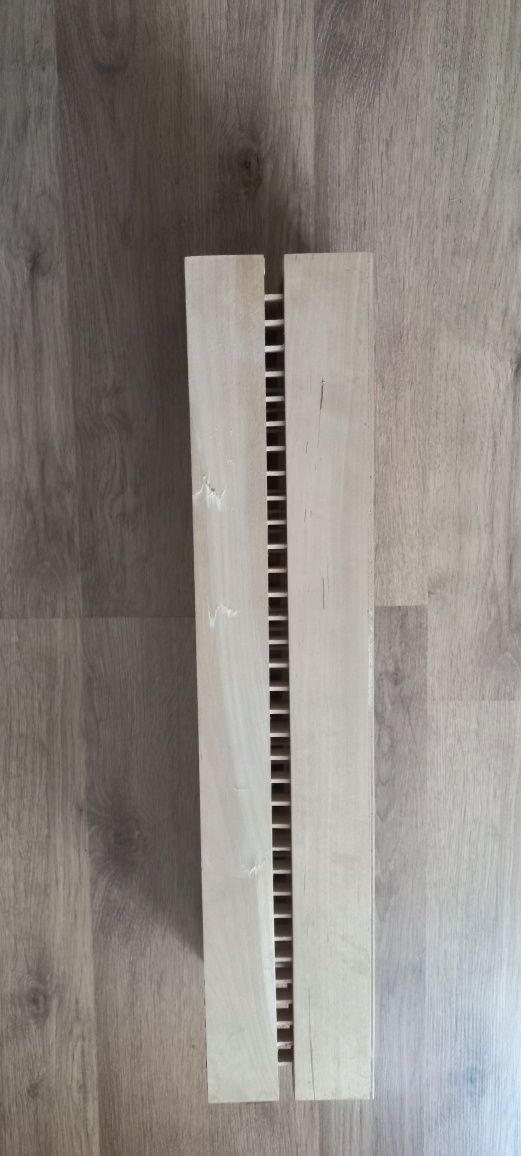 Półeczka drewniana na płyty CD DVD Ikea