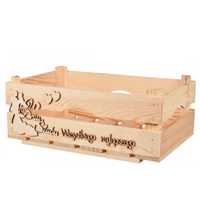 Drewniana skrzynka na prezent dla Pary Młodej Ślub Wesele