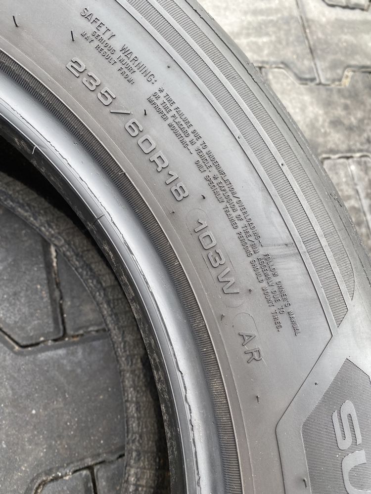 235/60/18 GoodYear Eagle F1 Asymetric 3 SUV 6.5 mm