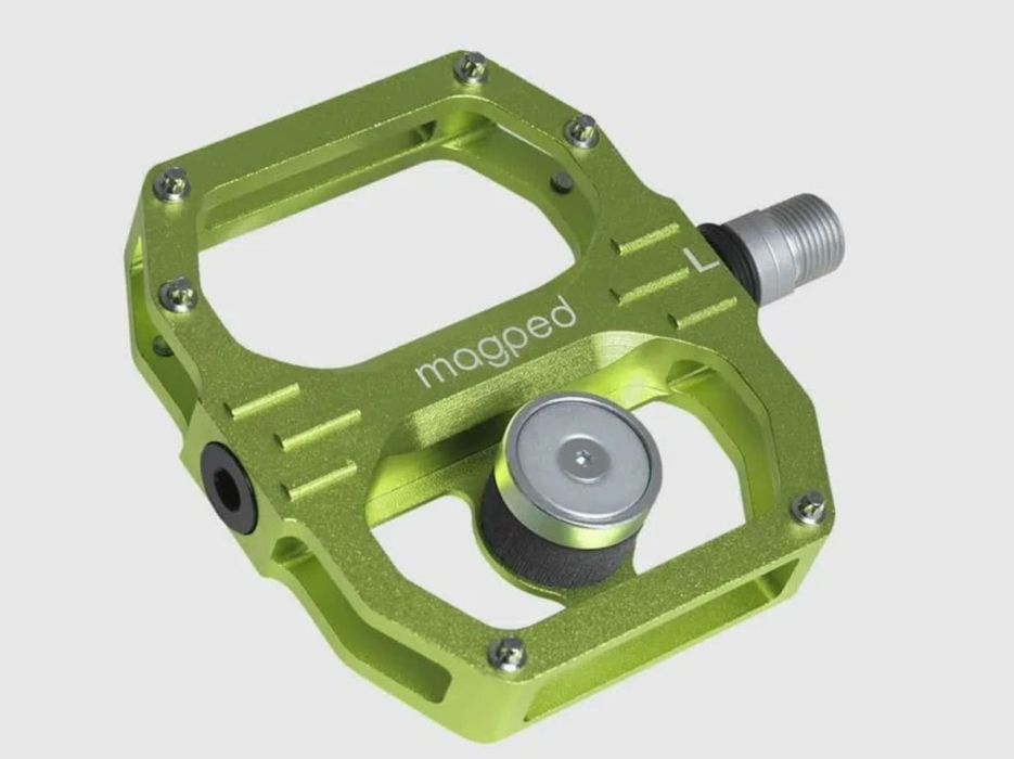 Pedały magped 100N zielone nowe