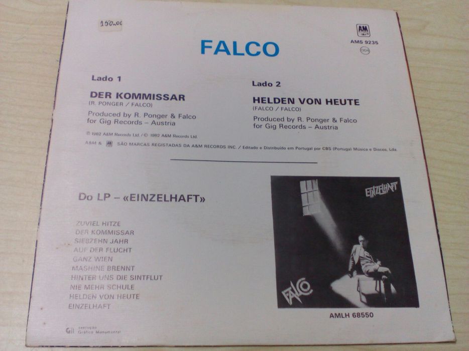 Vinil, Falco: Der Kommissar.