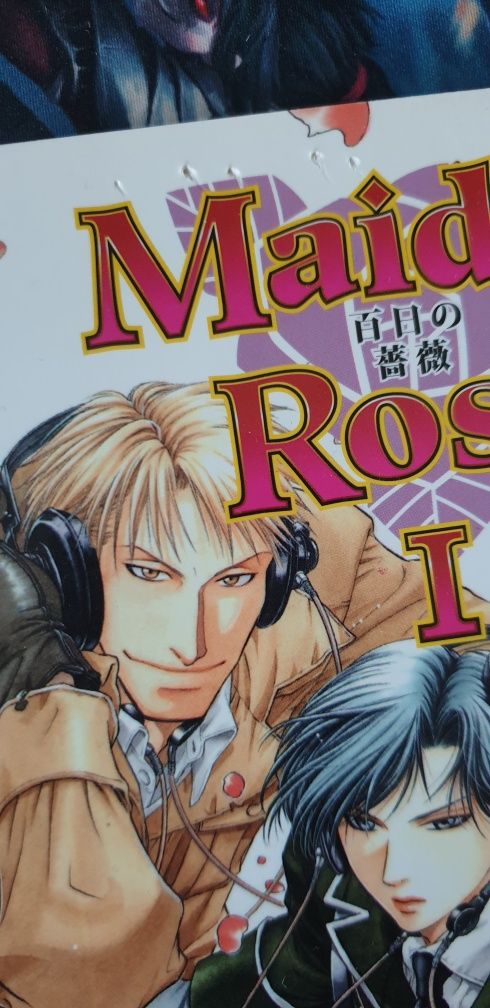 Maiden rose yaoi manga unikat eng po angielsku