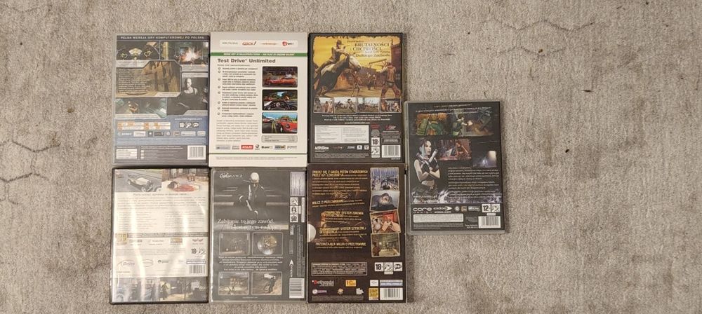 Gry na PC, dvd rom - kolekcjonerskie
