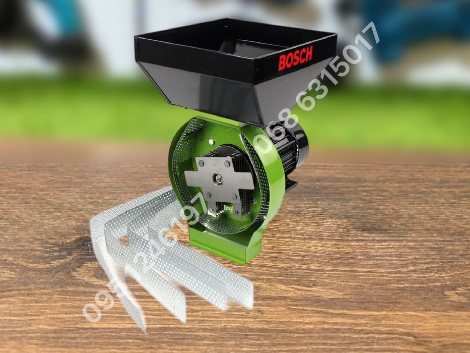 Зернодробилка Bosch BFS 4200 Дробилка зерна + кукурузные кочаны
