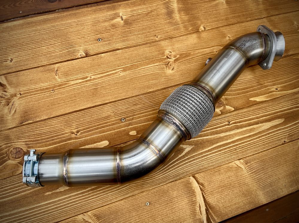 Downpipe 3” e46 330d 330xd m57 m57n X3 e83