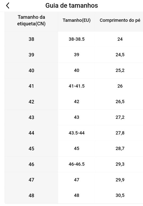 Tênis modernos masculino