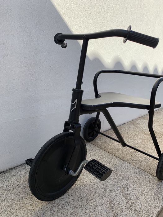Triciclo Fox Rider vintage Preto