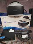 Kompletny zestaw Playstation vr gogle, adapter, 2xmove, kamera ps4