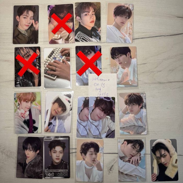 Карти зб1, ейтіз, сайкерс, zerobaseone, ateez, xikers, zb1, atz