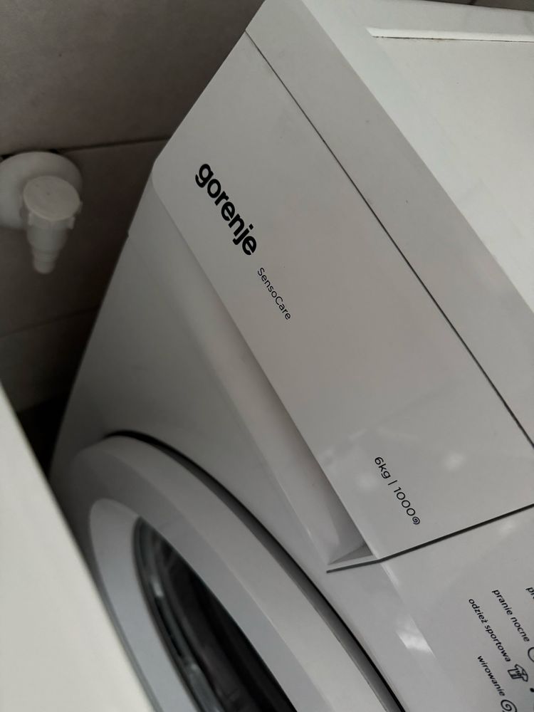 Pralka biała firmy gorenje