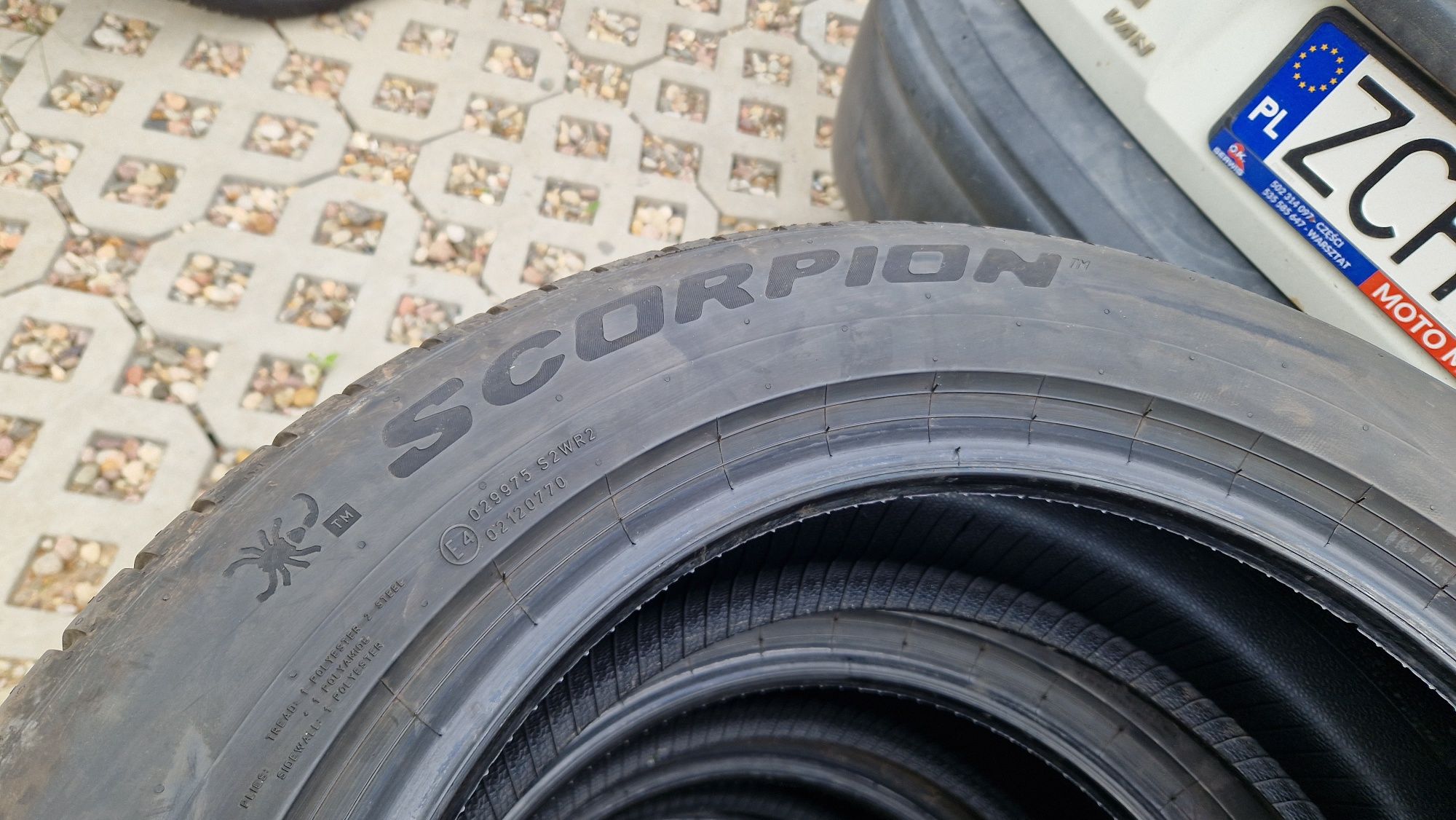 Opony Pirelli Scorpion 225/55/18 letnie, jak nowe.