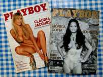 2 revistas Playboy Portugal: N°1 e N°2