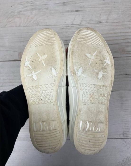 Монограмні кеди кросівки christian dior оригінал 40