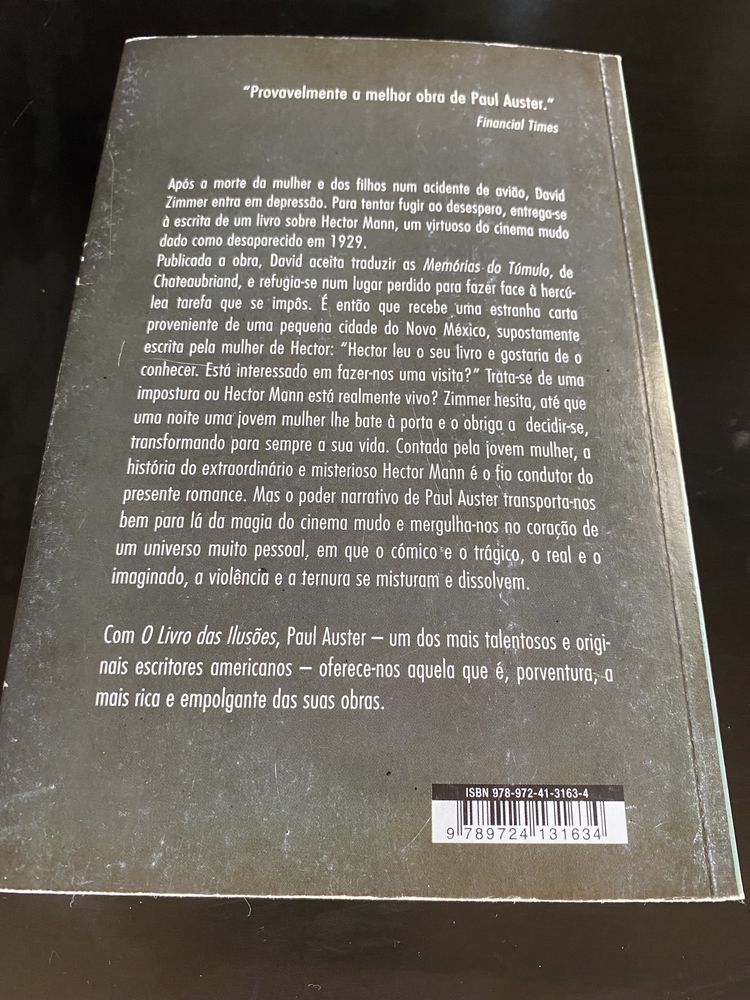 Paul Auster - O Livro das Ilusões