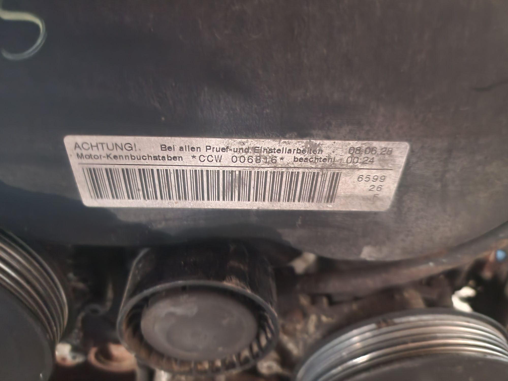 Vw audi 3.0tdi ccw turbina części