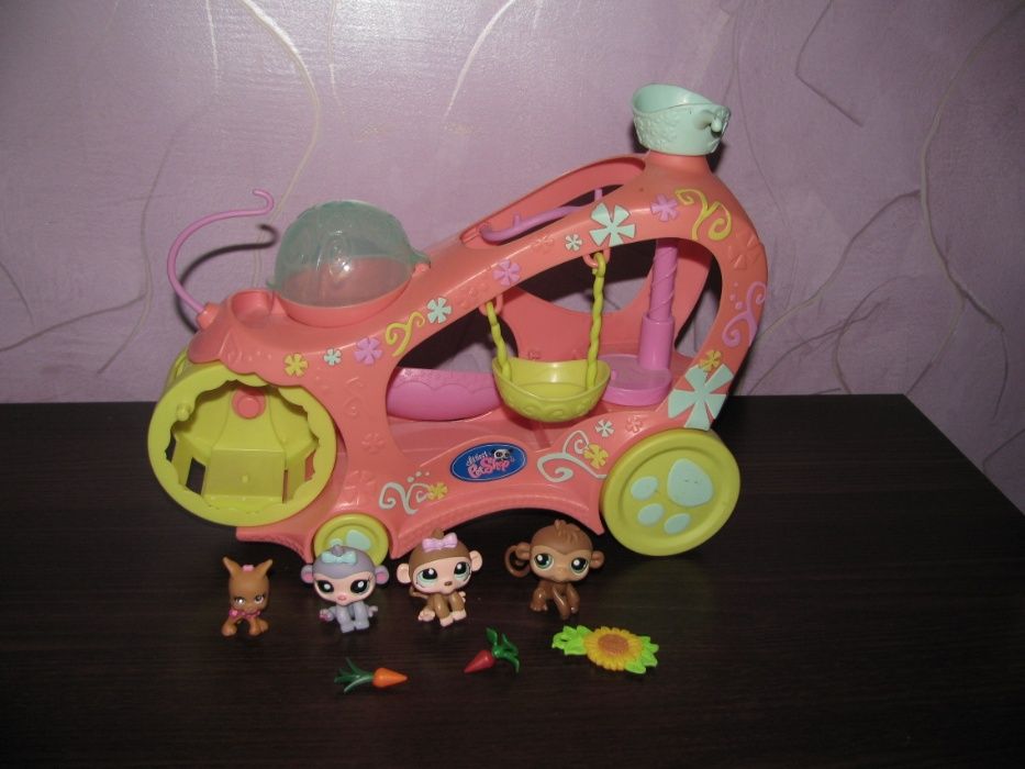 Littlest Pet Shop Pojazd - Plac zabaw dla chomika