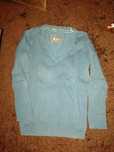 camisola stradivarius azul tamanho m