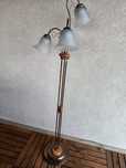 Lampa stojąca 3 klosze