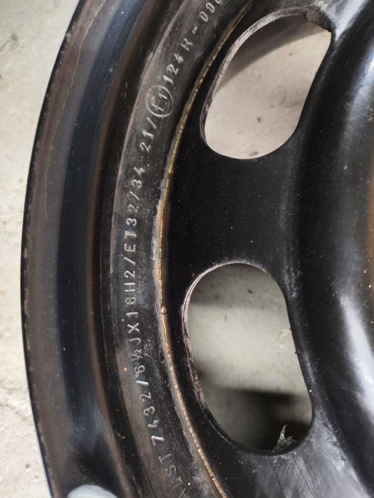 4x108 16" 6.5j et32 felgi stalowe Opel Ford Citroen Peugeot nr190