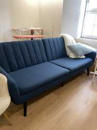 Sofa  cama novo azul petroleo jysk