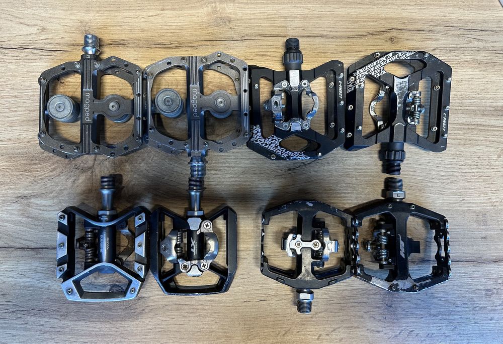Контактні-напівконтактні педалі Shimano,Look,Time,Crankbrothers