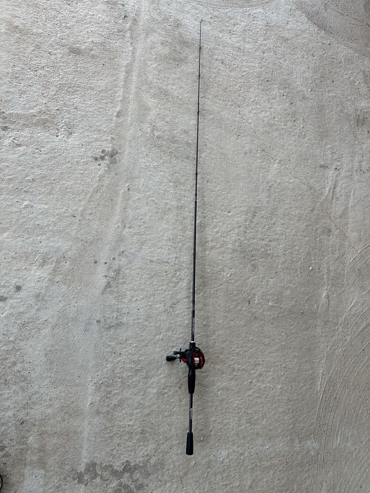 Wędka 1,8 m 5-25g spinning casting kołowrotek multiplikator