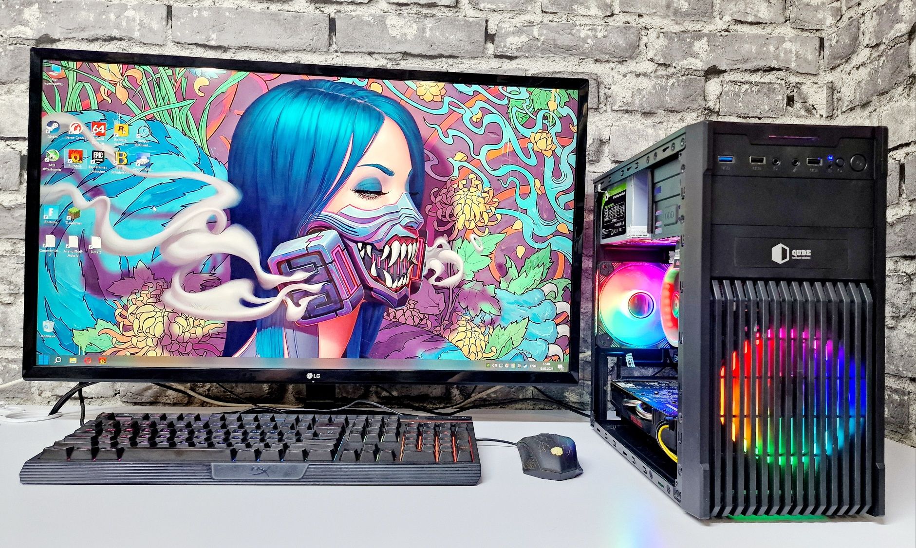 Игровой і3 8100 Gtx1060 Cs2 GtaV WoT Dota