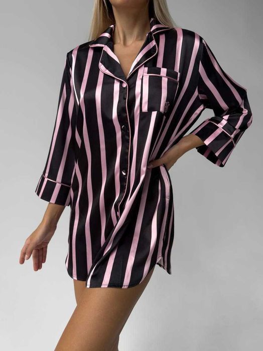 Сорочка халат жіночій Вікторія Сікрет Victorias Secret, S-XL