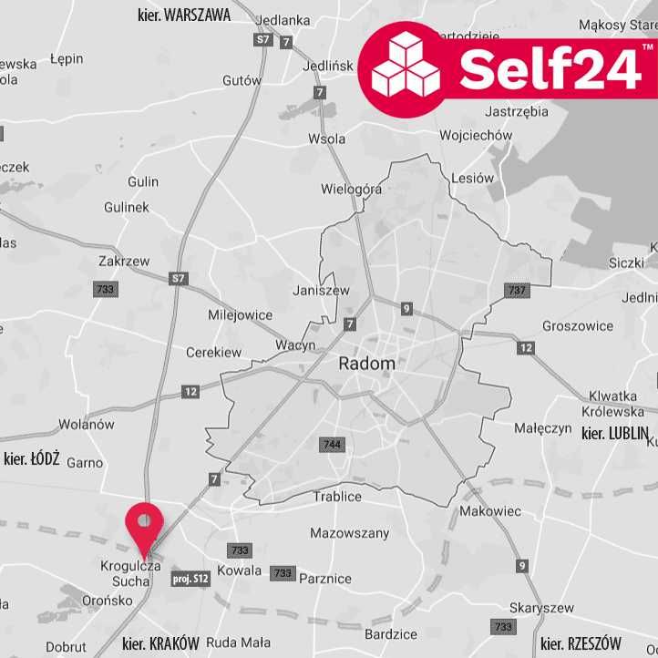 Magazyn Self Storage Hala Przechowalnia Mebli Towaru Radom S7 FV