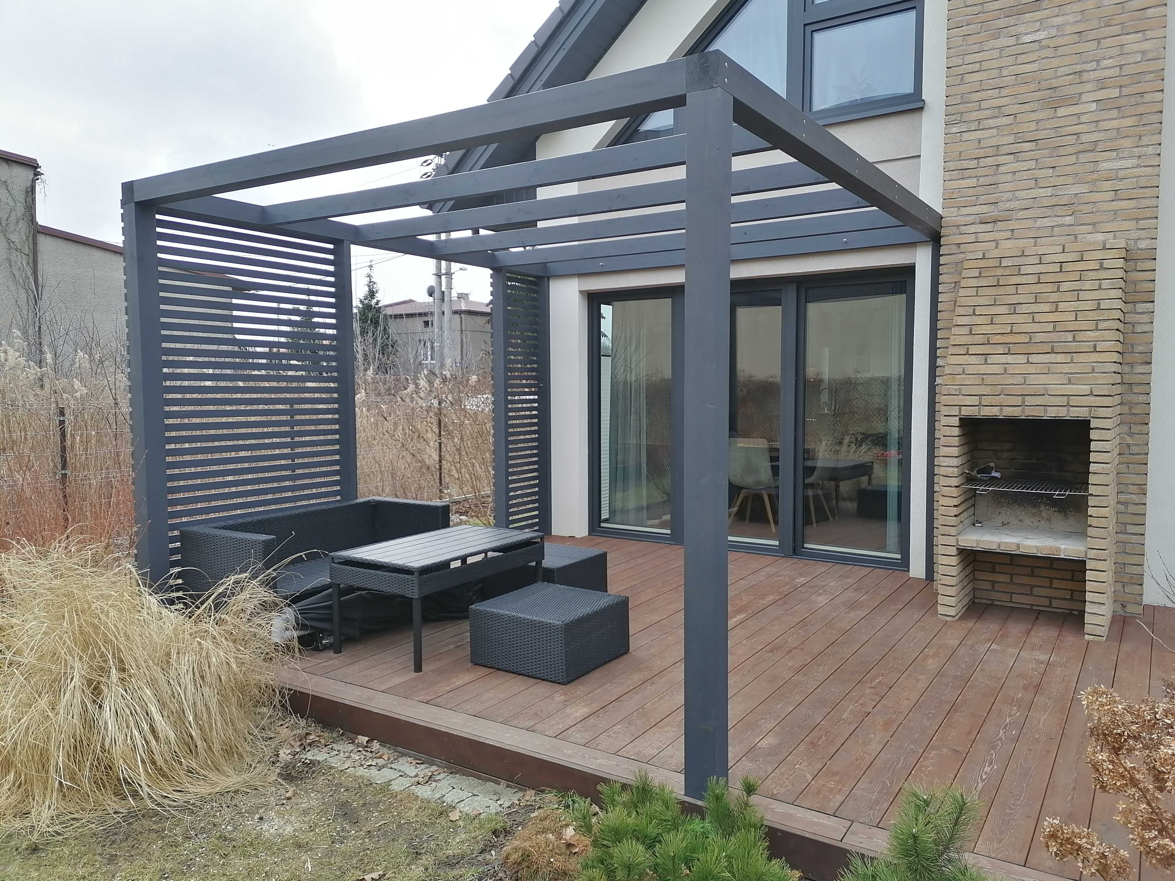 Pergola na wymiar do Twojego ogrodu, na balkon trejaż zadaszenie taras