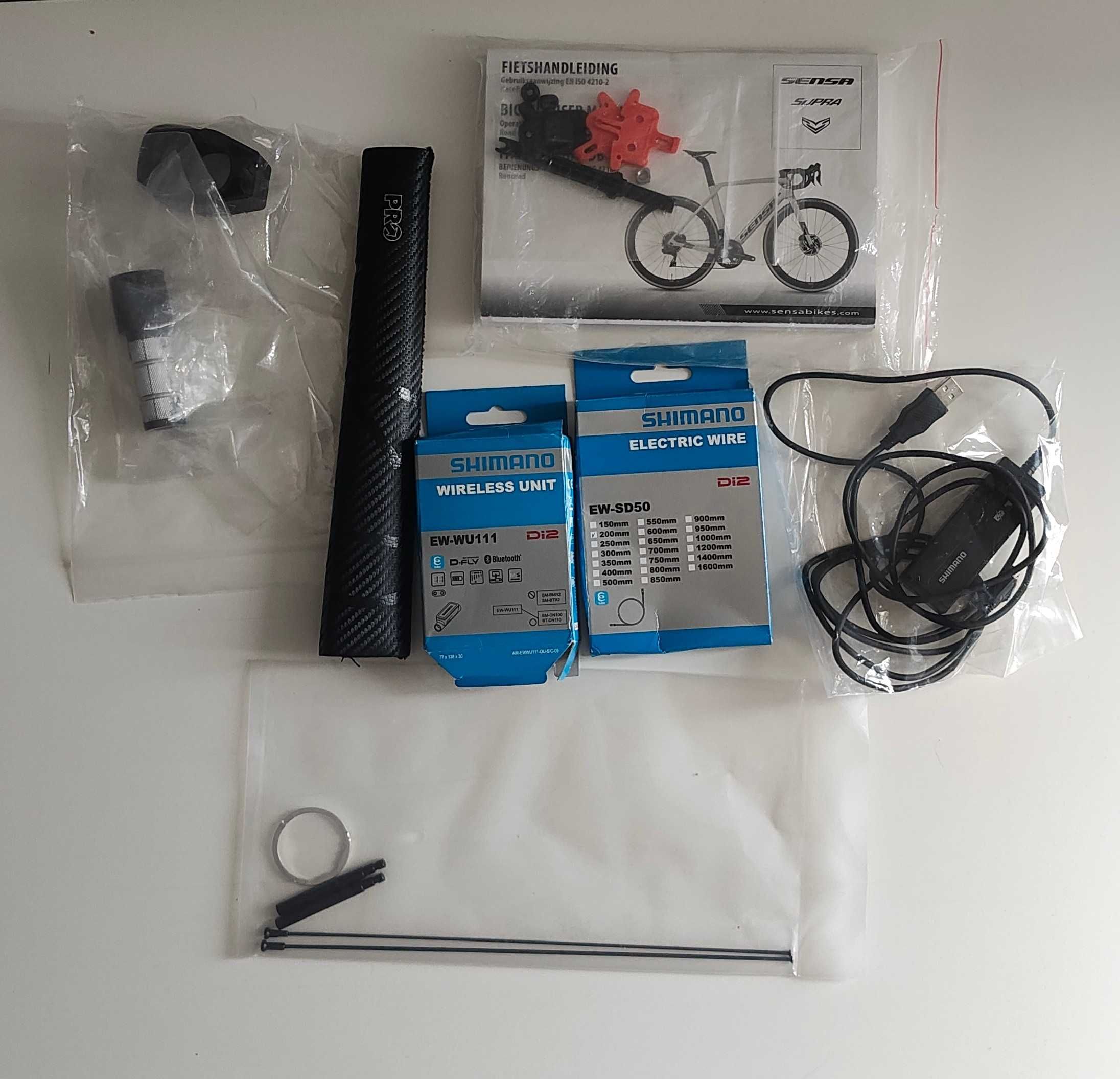 Rower SENSA Giulia GF Ice Grey Ultegra Di2 na 170-178cm FULL CARBON