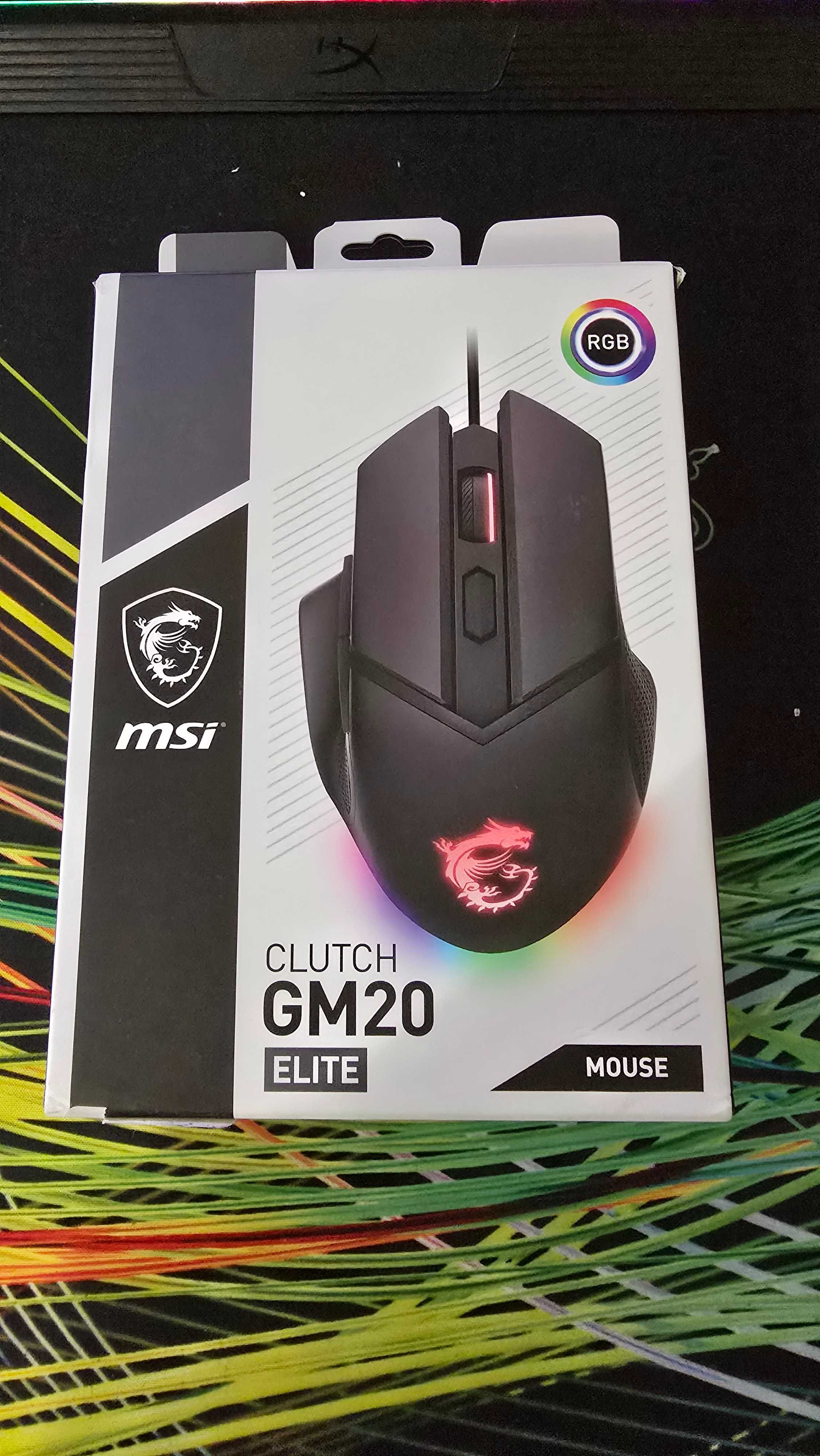 Мишка MSI Clutch GM20 Elite