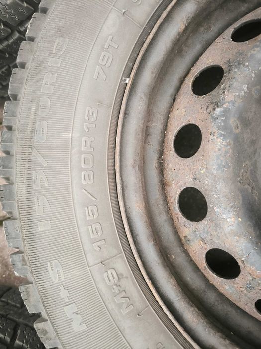 opony zimowe Dębica Frigo R13 155/80 na felgach